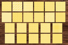 Load image into Gallery viewer, Yellow Scandi Doodle Papers
