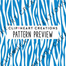 Load image into Gallery viewer, 100 Zebra Print Pattern Digital Papers (Color)