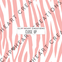 Load image into Gallery viewer, 100 Zebra Print Pattern Digital Papers (White)