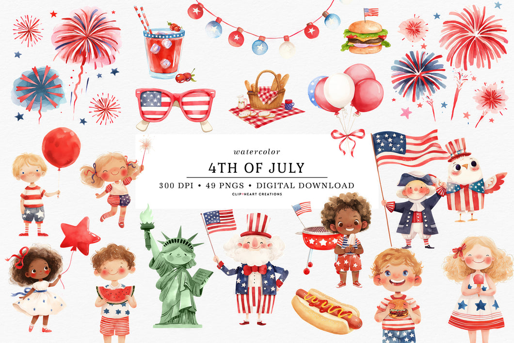 4th of July Clipart
