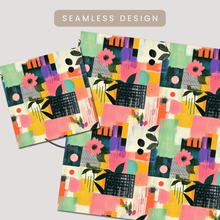 Load image into Gallery viewer, Abstract Scrapbook Seamless Digital Papers
