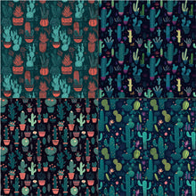 Load image into Gallery viewer, Cacti Pattern Digital Papers
