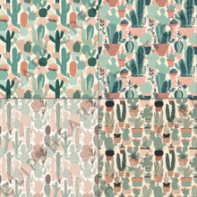 Load image into Gallery viewer, Cacti Pattern Digital Papers
