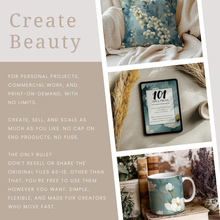 Load image into Gallery viewer, Cornflower Blue Seamless Digital Papers
