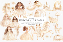 Load image into Gallery viewer, Unicorn Dreams Clipart
