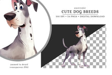 Load image into Gallery viewer, Cute Dog Breeds Clipart Collection
