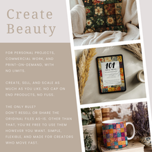 Load image into Gallery viewer, Dark Quilt Seamless Digital Papers
