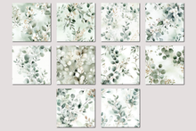 Load image into Gallery viewer, Soft Eucalyptus Seamless Digital Papers
