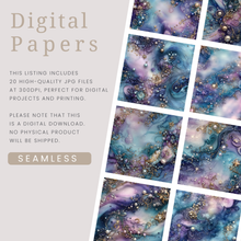 Load image into Gallery viewer, Fantasy Ephemera Digital Papers
