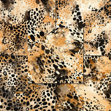 Load image into Gallery viewer, Watercolor Leopard Print Seamless Digital Papers
