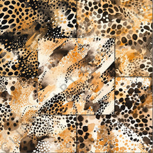 Load image into Gallery viewer, Watercolor Leopard Print Seamless Digital Papers
