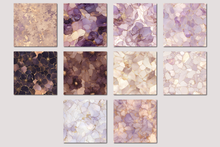 Load image into Gallery viewer, Mauve Marble Digital Papers
