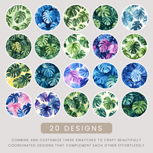 Load image into Gallery viewer, Island Monstera Digital Papers
