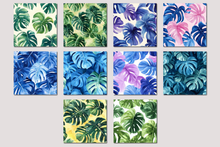 Load image into Gallery viewer, Island Monstera Digital Papers
