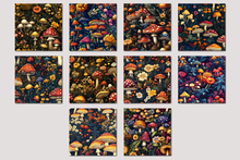 Load image into Gallery viewer, Mushroom Garden Digital Paper
