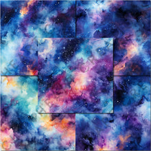 Load image into Gallery viewer, Watercolor Space Nebula Digital Papers
