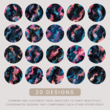 Load image into Gallery viewer, Neon Nebula Digital Papers
