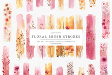 Load image into Gallery viewer, Pink Floral Brush Strokes
