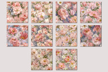 Load image into Gallery viewer, Pink Florals Digital Paper Pack
