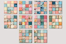 Load image into Gallery viewer, Pink Quilt Digital Papers
