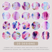 Load image into Gallery viewer, Purple Stucco Digital Papers
