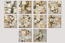 Load image into Gallery viewer, Romantic Script Digital Papers
