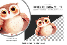 Load image into Gallery viewer, Story of Snow White Clipart
