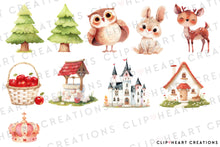 Load image into Gallery viewer, Story of Snow White Clipart
