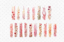 Load image into Gallery viewer, Soft Pink Floral Brush Strokes
