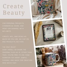 Load image into Gallery viewer, Spring Garden Floral Digital Paper Pack
