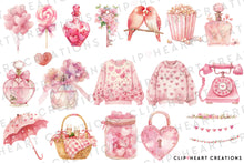 Load image into Gallery viewer, Sweet Valentine&#39;s Clipart
