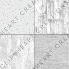 Load image into Gallery viewer, White Textures Digital Papers
