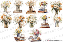 Load image into Gallery viewer, Wildflowers Clipart Collection

