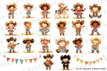 Load image into Gallery viewer, Wild West Clipart Collection
