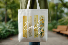 Load image into Gallery viewer, Yellow Floral Brush Strokes

