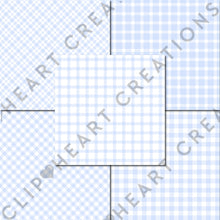 Load image into Gallery viewer, Buffalo Plaid Seamless Digital Papers - Baby Blue
