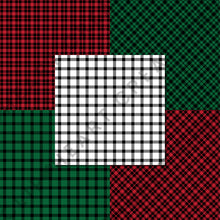 Load image into Gallery viewer, Buffalo Plaid Seamless Digital Papers - Christmas
