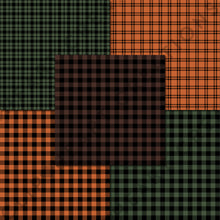 Load image into Gallery viewer, Buffalo Plaid Seamless Digital Papers - Fall
