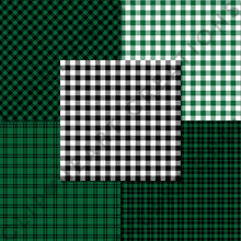 Load image into Gallery viewer, Buffalo Plaid Seamless Digital Papers - Green
