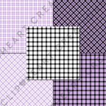 Load image into Gallery viewer, Buffalo Plaid Seamless Digital Papers - Lilac
