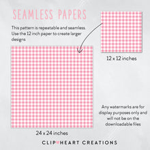 Load image into Gallery viewer, 100 Buffalo Check Pattern Digital Papers (White)
