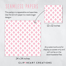 Load image into Gallery viewer, 100 Damask Patterns Digital Papers (Color)
