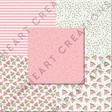 Load image into Gallery viewer, Pink Watermelon Seamless Digital Papers
