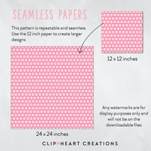 Load image into Gallery viewer, 100 Heart Pattern Digital Papers
