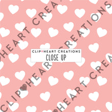 Load image into Gallery viewer, 100 Large Heart Pattern Digital Papers
