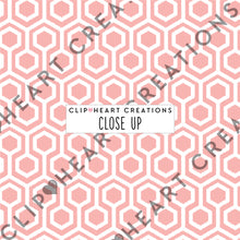 Load image into Gallery viewer, 100 Ikat Hexagon Pattern Digital Papers
