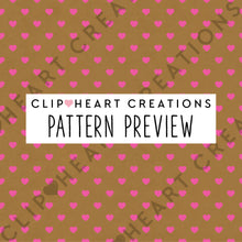 Load image into Gallery viewer, 100 Kraft Heart Pattern Digital Papers
