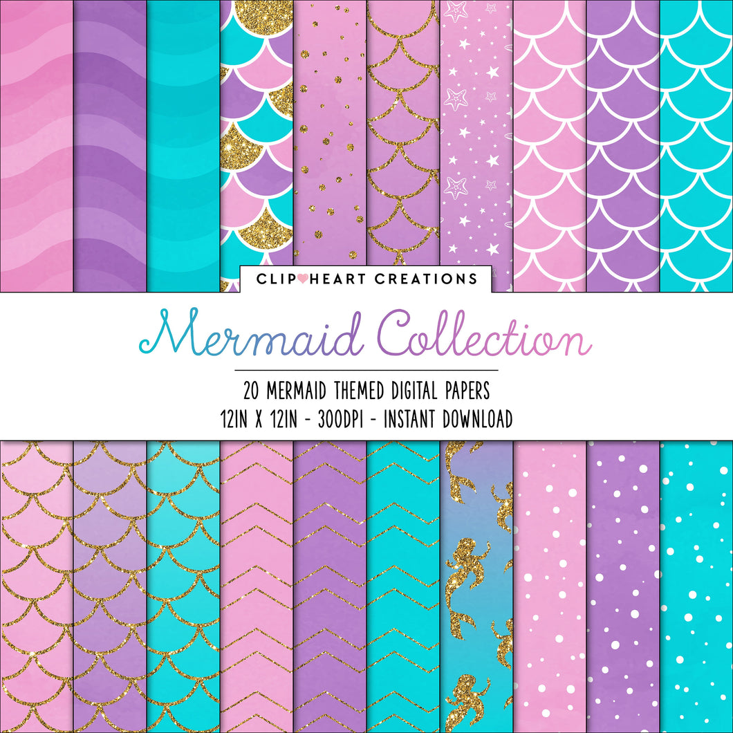 Mermaid Digital Papers