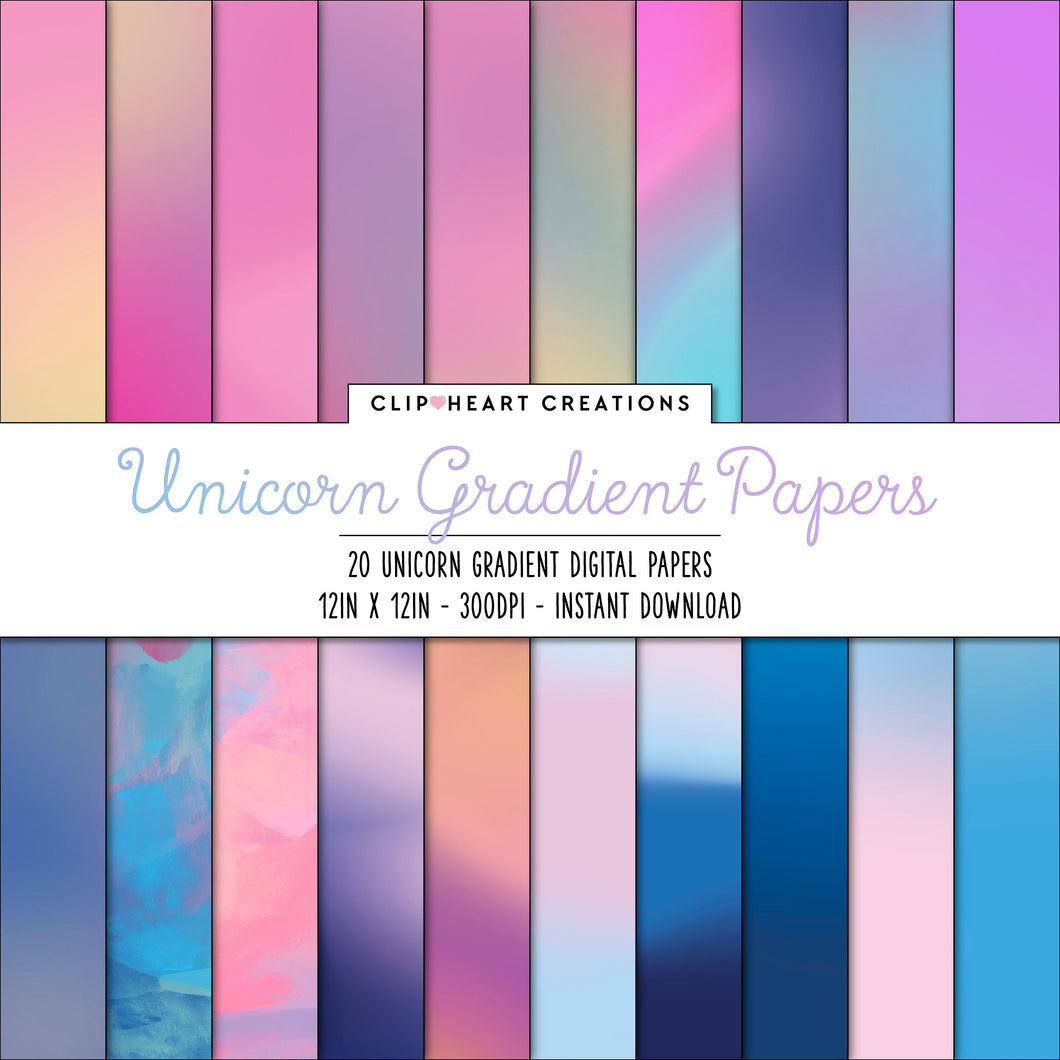 Unicorn Gradient Digital Papers