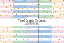 Load image into Gallery viewer, Pastel Confetti Sparkle Digital Papers
